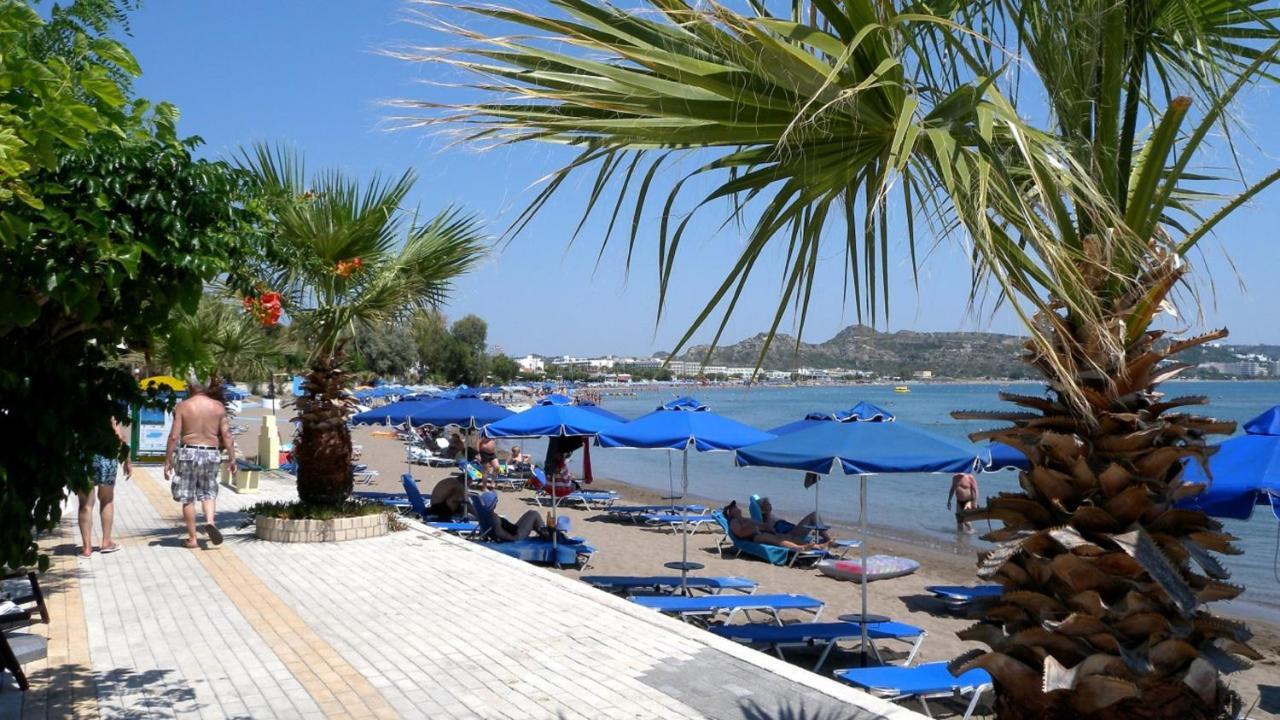 Vickys Studios Faliraki Rhodes City Exterior foto
